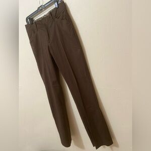 Lee~Neutral Brown~Natural Straight Leg~Pants~Zip Fly~Hook & Bar Closure~Size 10M